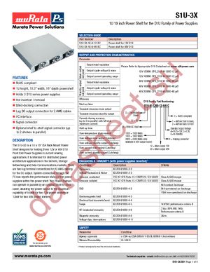S1U-3X-16-A12RC datasheet  